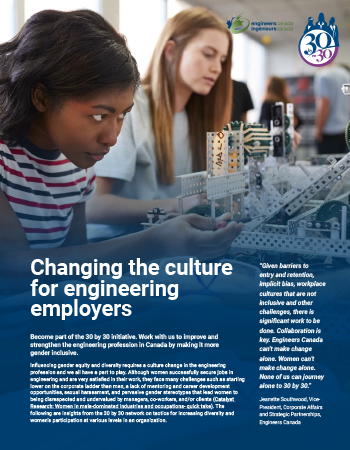 Cover of Changing the Culture for Engineering Employers