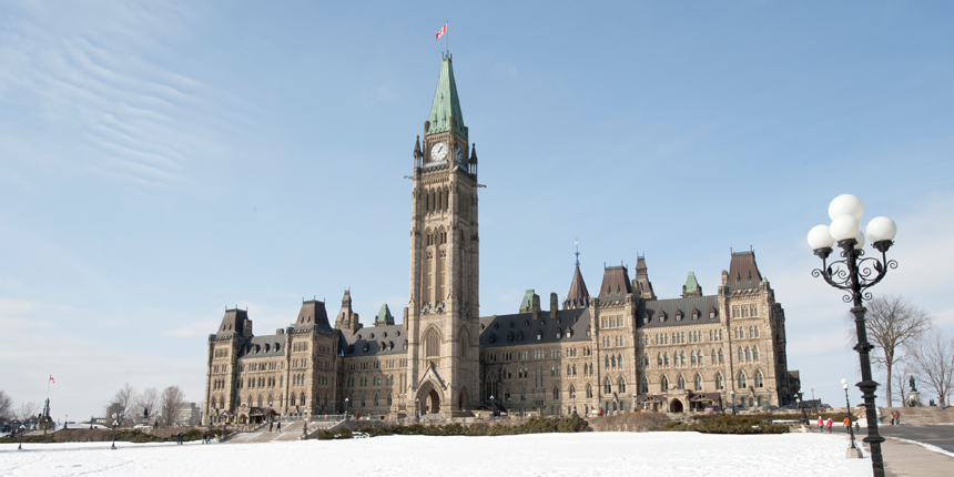 Canadian capital parliament building in ottawa