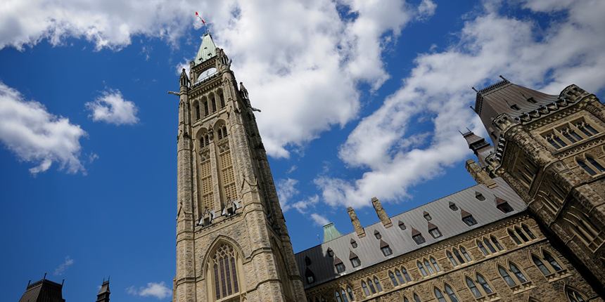 parliament hill tower in the sky