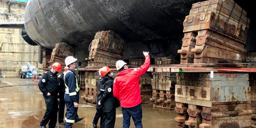 a group of engineers at a job site