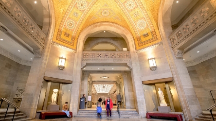 interior view of the ROM