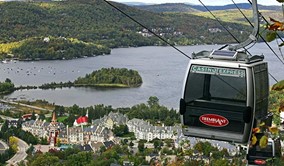 2022 strategic board workshop event Tremblant gondola