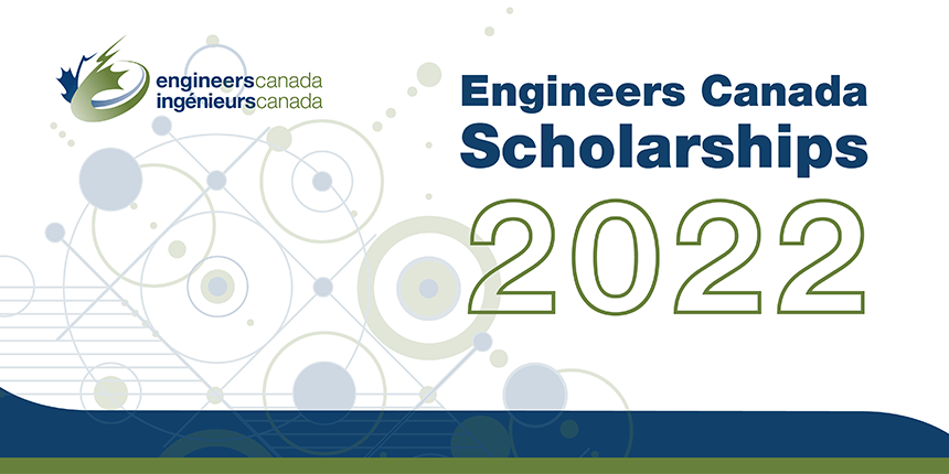 Engineers Canada Scholarship Banner EN 4x2