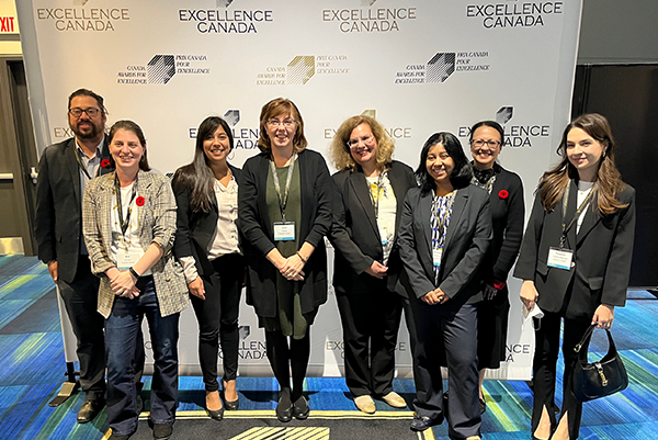 Photo of Engineers Canada Staff at Excellence Canada event 3x2