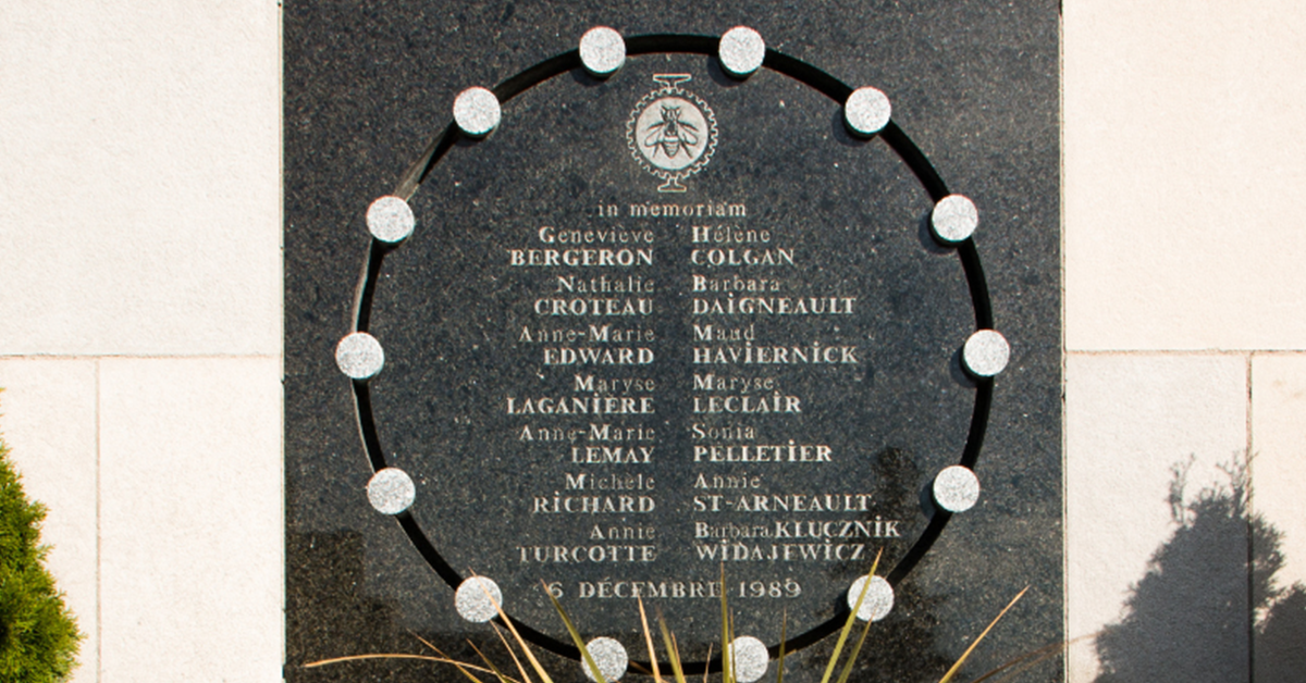 Remembering December 6, 1989 | Engineers Canada