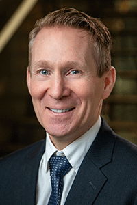 Portrait of president of Engineers Canada Michael Wrinch