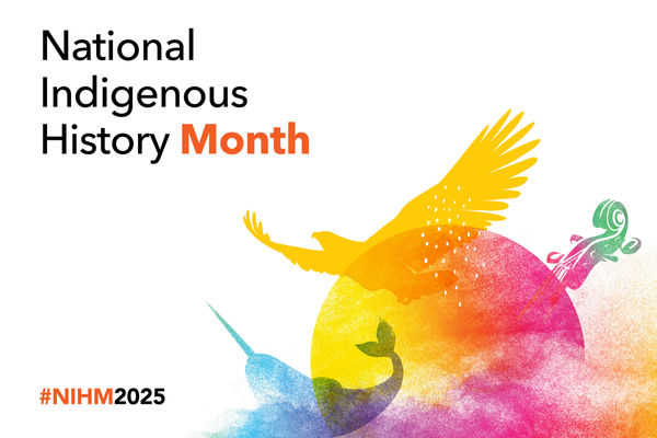National Indigenous History Month Banner