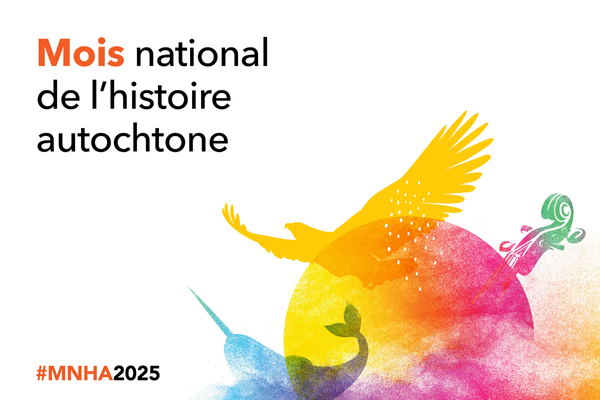 Bannière du Mois national de l'histoire autochtone