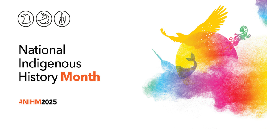 National Indigenous History Month Banner