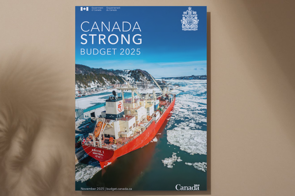 Cover image of the 2025 federal government budget.