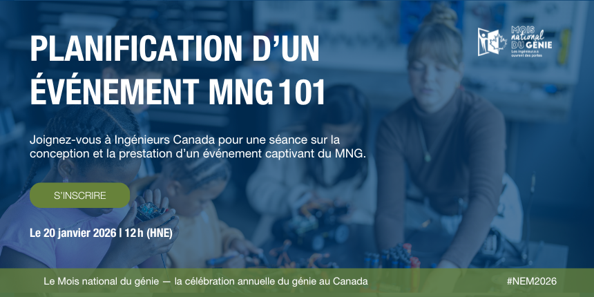 Planification d’un événement du MNG 101