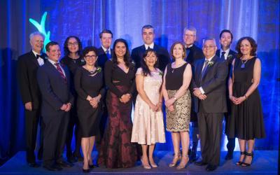 group of award winners