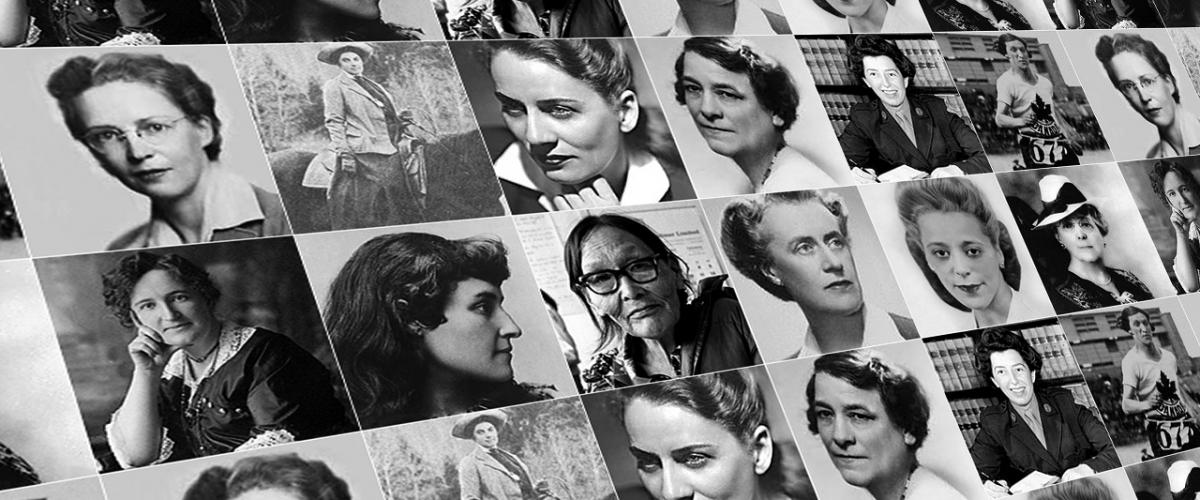 collage of prominent Canadian women