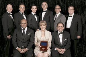 group shot of Engineers Canada 2015 awards winners