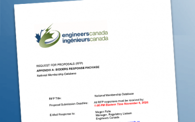 cover of RFP document