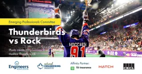 Graphic with event information