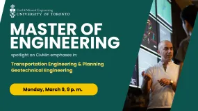 Graphic with event information