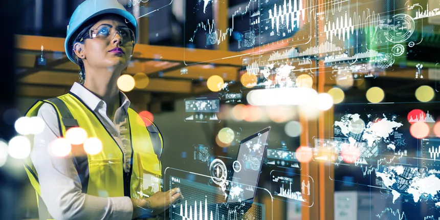 woman with hardhat