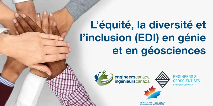 bannière avec groupe de mains se réunissant et texte