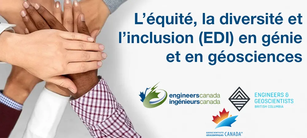 EDI en genie et en geosciences Banner Image