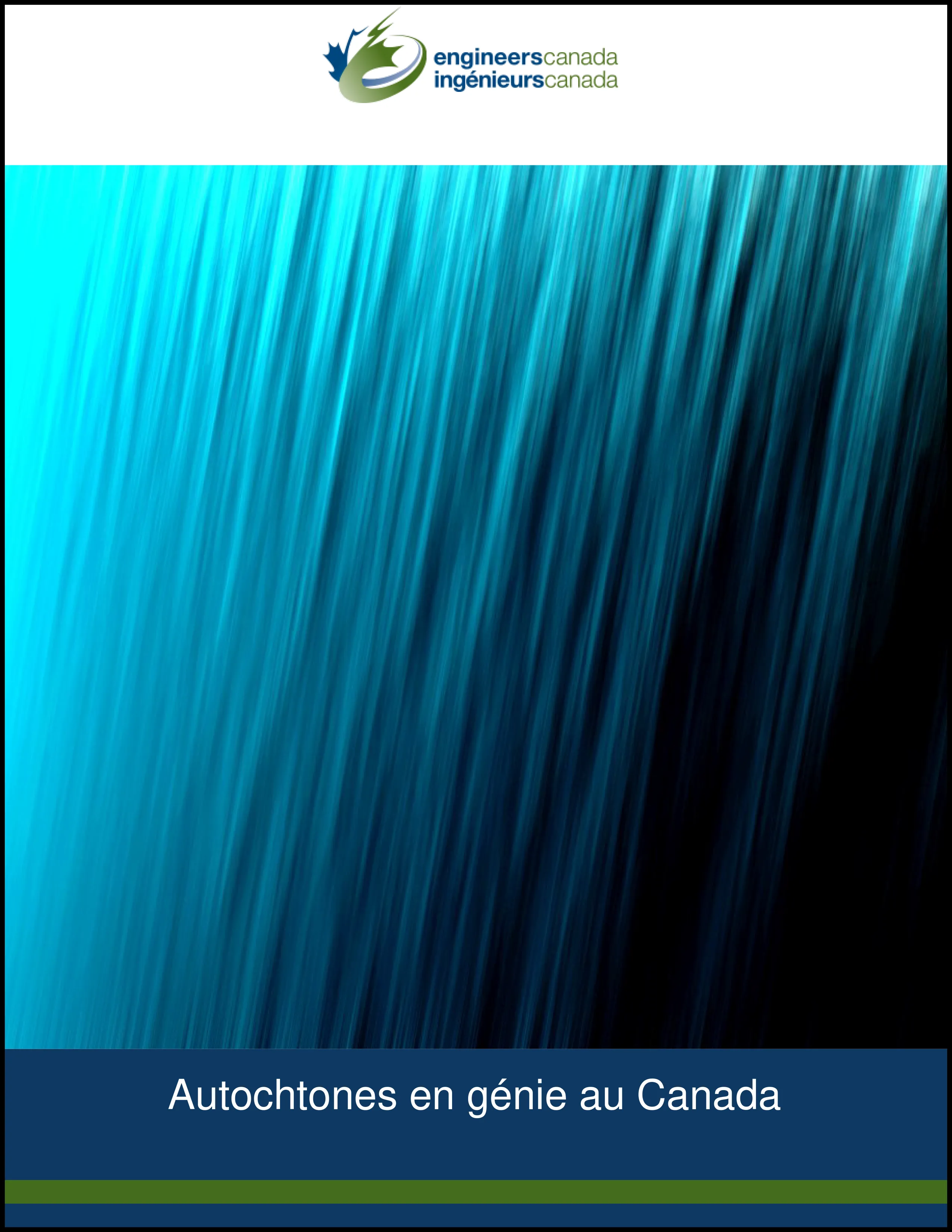 Indigenous Engineering in Canada Coverpage in French