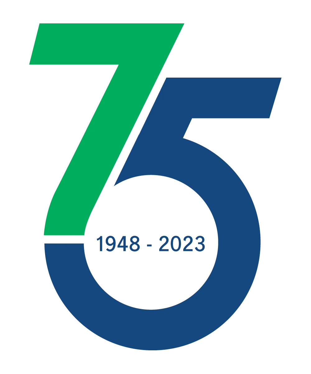 Manulife 75 years logo