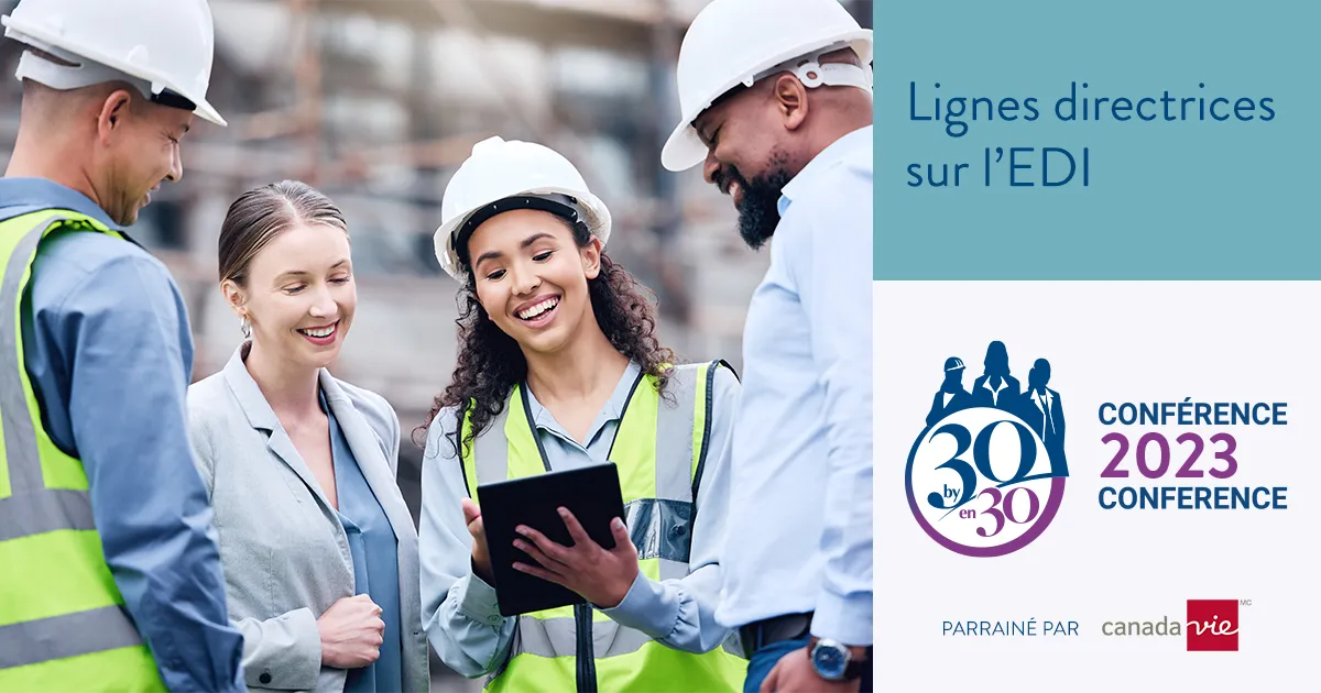 30x30 Session virtuelle 2 - Lignes directrices pour l'EDI