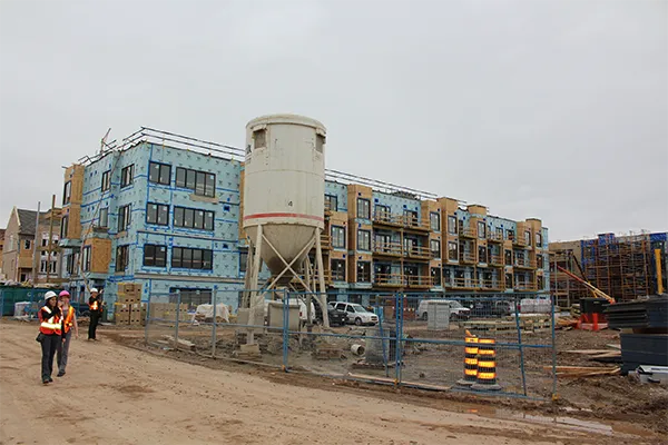 Image d'une zone de construction