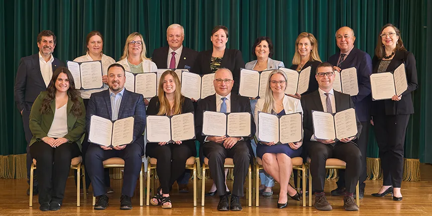 Déclaration nationale de collaboration - Cérémonie de signature