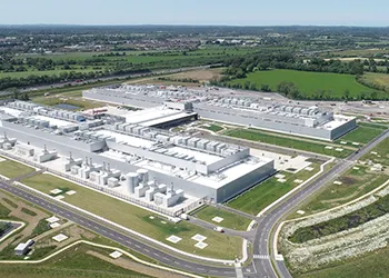 Meta Data Center in Ireland with StatePoint Cooling Units on the Roof