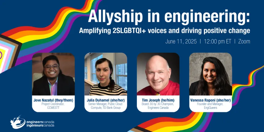 Allyship in engineering” webinar