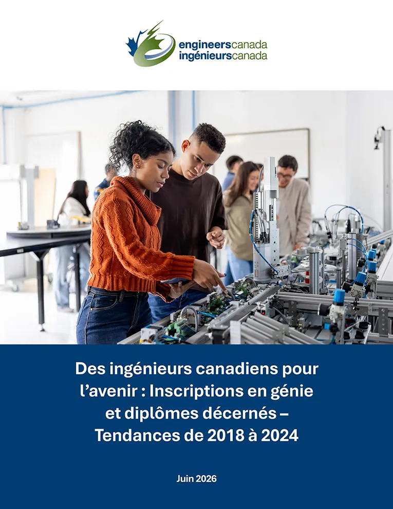 Ingénieurs canadiens pour demain Page de couverture